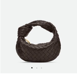 Bottega Veneta Jodie Mini Dark Brown Knotted Bag